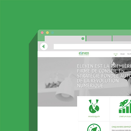 Site internet – Eleven Strategy