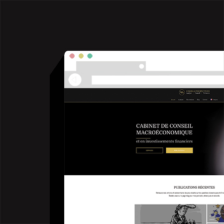 Site internet – Vision & Perspectives